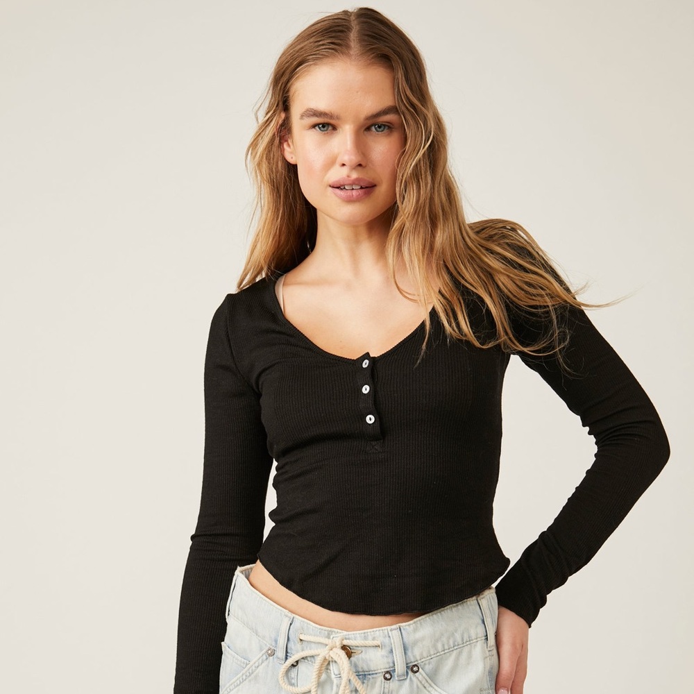 Free People Keep It Basic Layering Top - image 1
